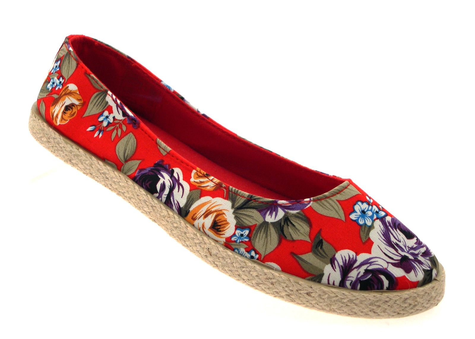 flat canvas pumps